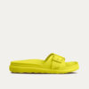 sandalias-goma-eva-amarillo-frontal sandalias con hebillas mujer amarillo frontal